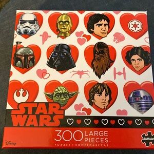 Star Wars 300 piece puzzle new by Buffalo games.